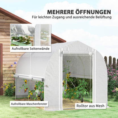 LED Badkamerspiegel – Make-up Spiegel – Vergrotende Spiegel – Wands Spiegel – Touch Spiegel – Wit Variant – 3x Vergroting – Anti-Condens Functie – 80 x 60 cm