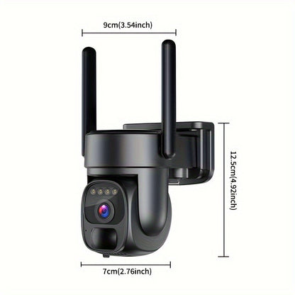 4G Beveiligingscamera – Draadloze Cameraset – 3G Camera – Outdoor Beveiliging – Solar Camera – 2K HD Resolutie – Nachtzicht en Bewegingsdetectie
