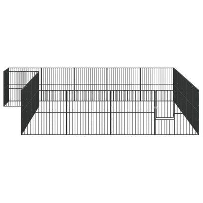 Hondenren – Hondenhok – Dierenhok – Puppyren – Hondenkooi – Stevig Gegalvaniseerd Staal – 403x400x100 cm