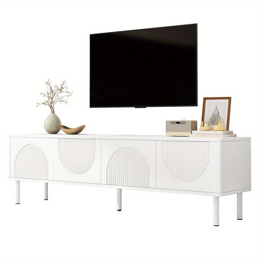 Tv-meubel – Tv-kast – Tv-meubelset – Televisiekast – Tv-dressoir – Modern minimalistisch design – Extra lang 180 cm – Ruimtebesparend – Duurzame uitvoering