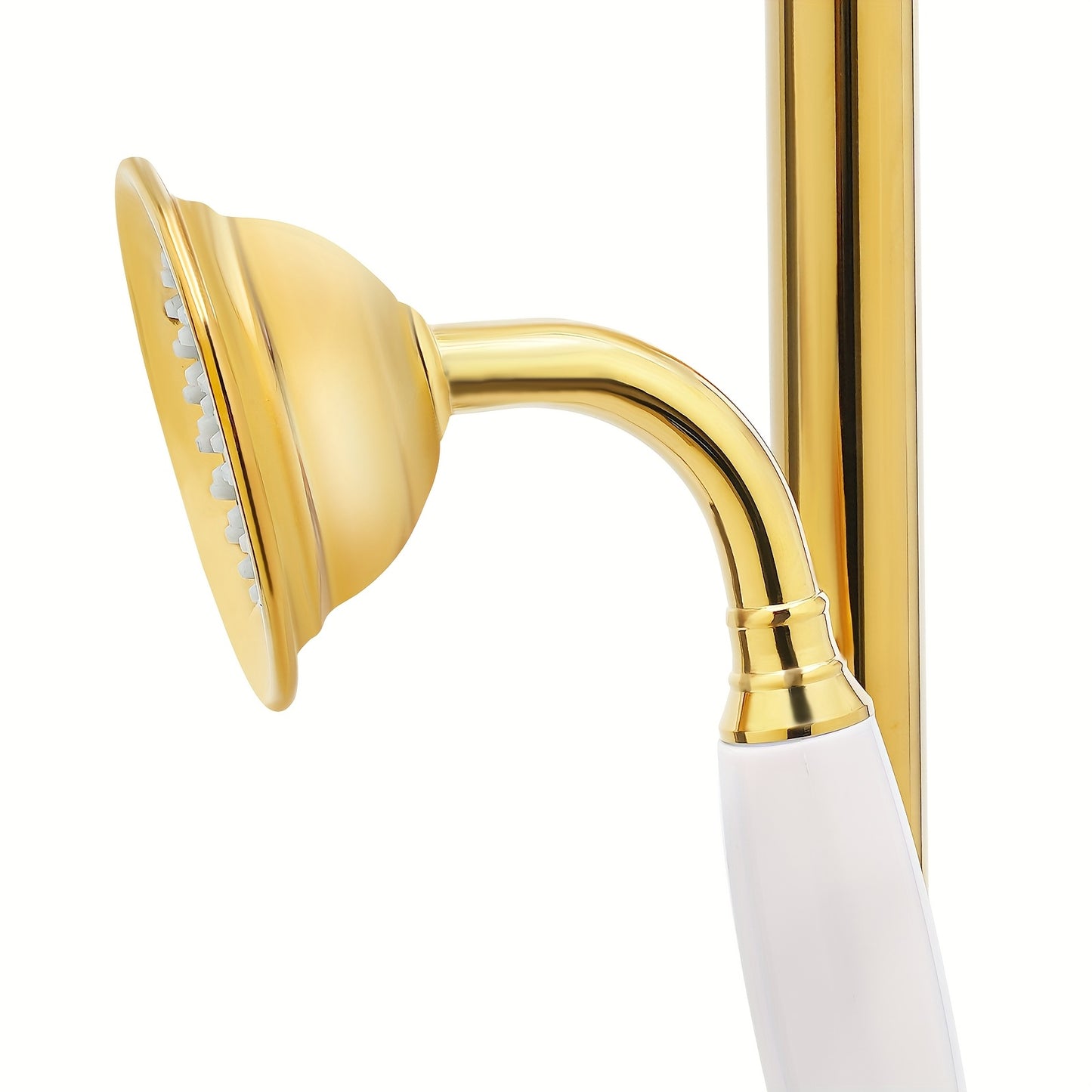Doucheset – Douchekraan – Regendouche – Handdouche – Wandmontage – Antiek Messing – 3 Sproeistanden – 1,5 Meter Slang