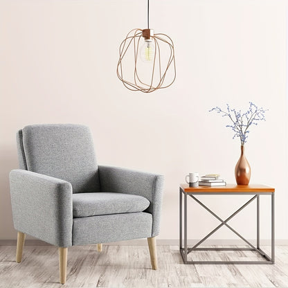 Fauteuil – Accentstoel – Relaxstoel – Zithoekstoel – Loungefauteuil – Ergonomisch Design – Massief Houten Frame
