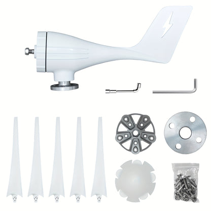 Horizontale As Windturbine – Windgenerator – Windmolen – Energie Generator – Thuisenergie – 12V/24V Spanning – Laag Geluid & Laag Startwindvermogen