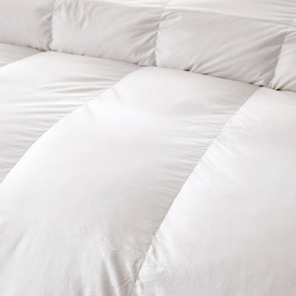 1pc Premium Down Duvet Filled With 90% Down And 10% Feather, Natural 100% Cotton Duvet Insert For All Seasons, Super Soft And Friendly To Skin, Bed Comforter Suitable For Home And Hotel (White, 135x200cm/155x220cm/ 200x200cm/