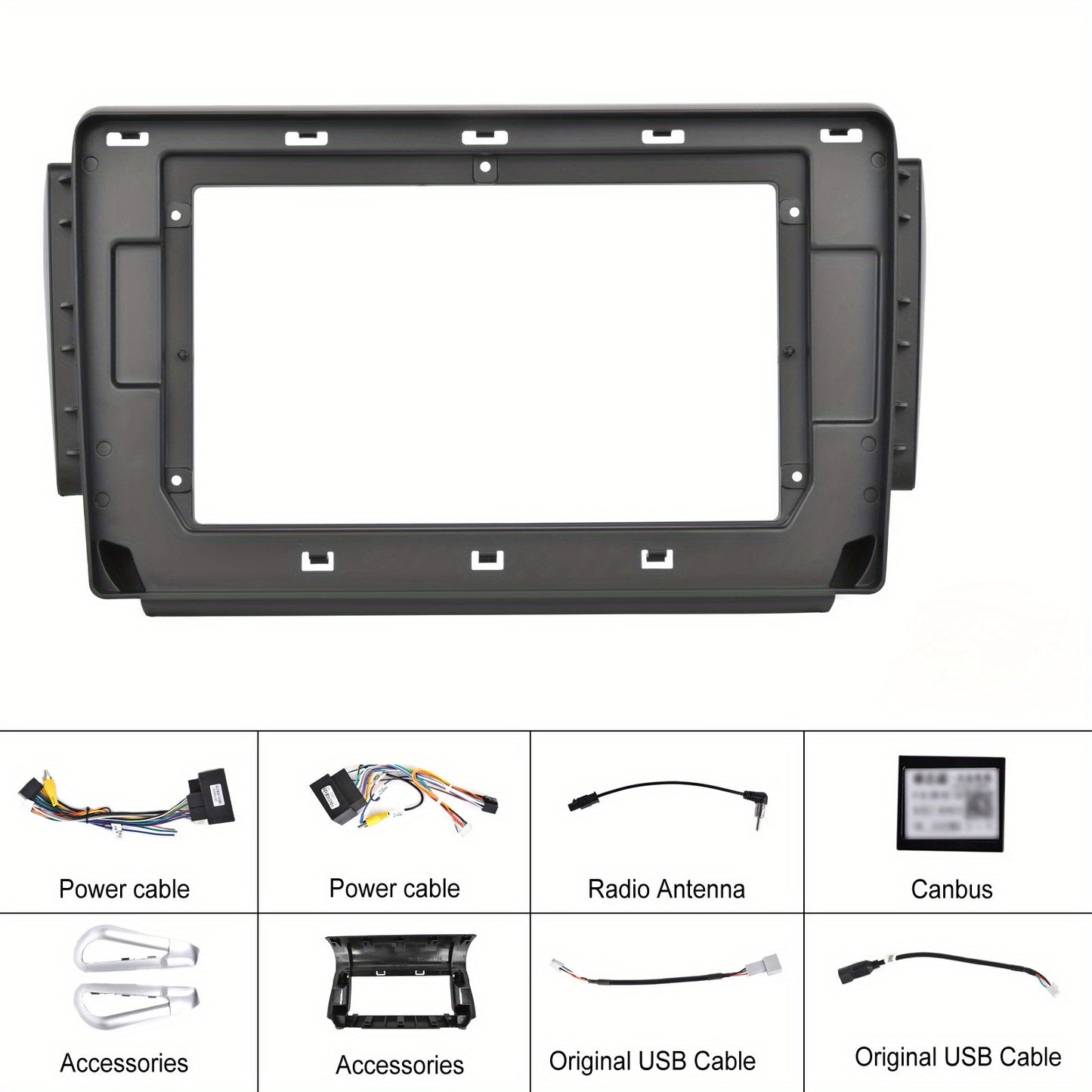 Android Autoradio – Multimedia Speler – Navigatiesysteem – Touchscreen Radio – Carplay Android Auto – 10,1 Inch Scherm – Inclusief Achteruitrijcamera & Microfoon