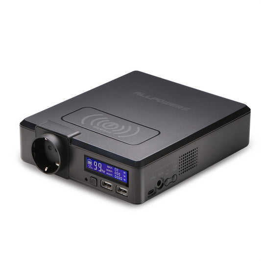 Mobiele Powerstation – Draagbare Generator – Powerbank – Noodstroomvoorziening – Zonne-Accu – 1451Wh Capaciteit – 2400W Continu Vermogen