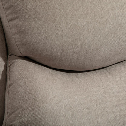 Fauteuil – Loungestoel – Relaxstoel – Zitfauteuil – Leunstoel – Compact Formaat – Duurzaam MDF Frame met Stofbekleding