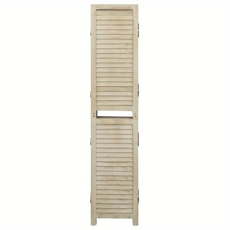 Scheidingswand – Kamerscherm – Room Divider – Vouwdeur – Paneelwand – Paulownia Hout – 140x165 cm – Lichtgewicht & Natuurlijk