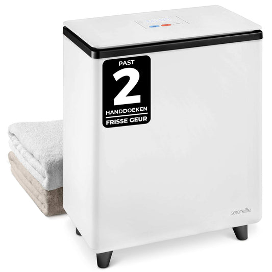 Handdoekverwarmer – Handdoekwarmer – Towel Warmer – Handdoek Stomer – Towel Heater – 20 Liter Capaciteit – Automatische Uitschakeling – Zwart