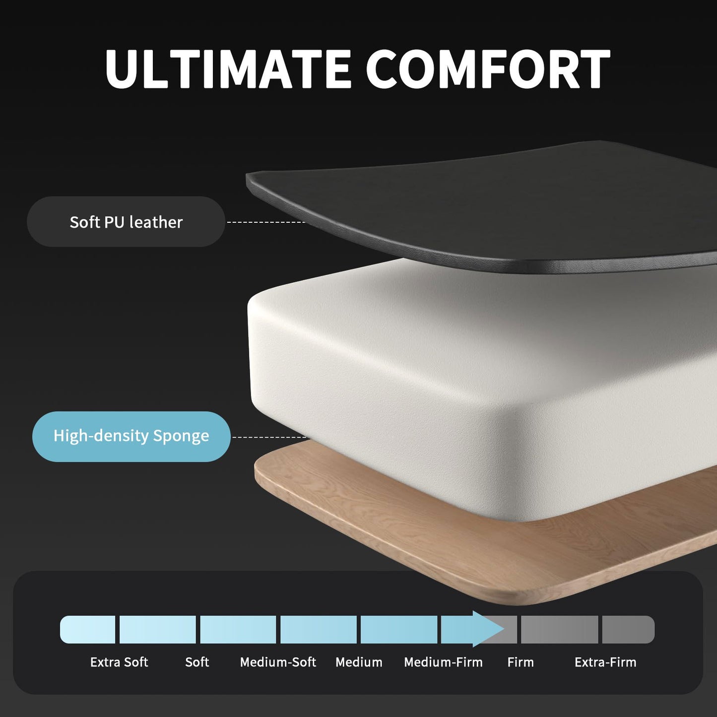 Gamestoel – Gaming Stoel – Game Stoel – Gaming Chair – Bureaustoel – Ergonomisch Met Verstelbare Rugleuning – Inklapbare Voetensteun – Kunstleder – 360° Draaibaar - Zwart-Wit