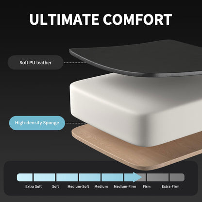 Gamestoel – Gaming Stoel – Game Stoel – Gaming Chair – Bureaustoel – Ergonomisch Met Verstelbare Rugleuning – Inklapbare Voetensteun – Kunstleder – 360° Draaibaar - Zwart-Wit