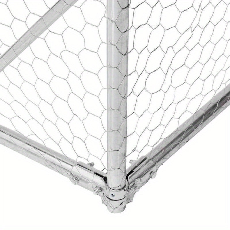 Hondenren – Hondenhok – Ren – Hondenkooi – Hondenbench – Gegalvaniseerd Staal – 5x3x1,9 Meter – Weerbestendig & Stevig