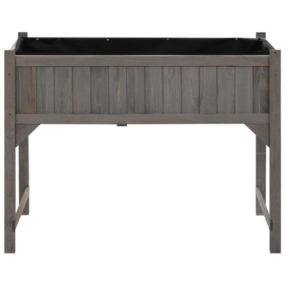 Kweekkas – Tuinkas – Broeikas – Plantenkas – Kweekbak – Verhoogde Plantenbak 110x54x120 cm – Massief Vurenhout – Transparante Kasafdekking Met Opbergplank