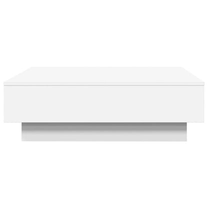 Coffee Table 90X90X28 Cm Chipboard White