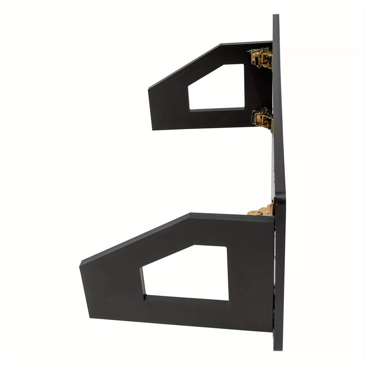 Rebound-Board – Voetbal Trainingsbord – Schietbord – Rebound Wand – Voetbal Oefenbord – Duurzaam HDPE Materiaal – Verstelbare Hoek Zwart