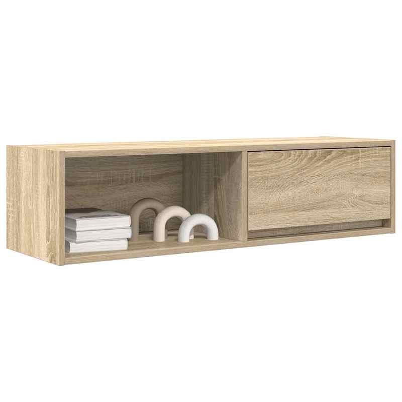 TV cabinets 2pcs. Sonoma oak 100x31x25.5cm wood material, Tv Storage, Minimalist Design, Modern Tv Stand, Particle Board, Quality Craftsmanship, Multipurpose Cabinet, Compact Furniture, Small Space Living, Entertainment Setup