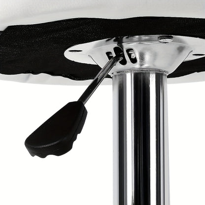 Barstoel – Barkruk – Keukenstoel – Barstoelset – Kruk – Kunstleer Bekleding – Verstelbare Zithoogte 85-105 cm – 360° Draaibaar Met Metalen Onderstel