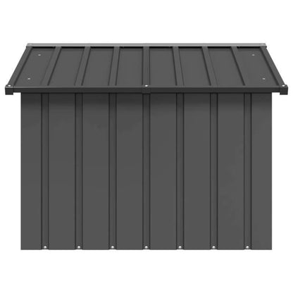 Dog House Anthracite 116, 5X103X81, 5 Cm Galvanized Steel Easy to Clean And Portable Ventilation Design