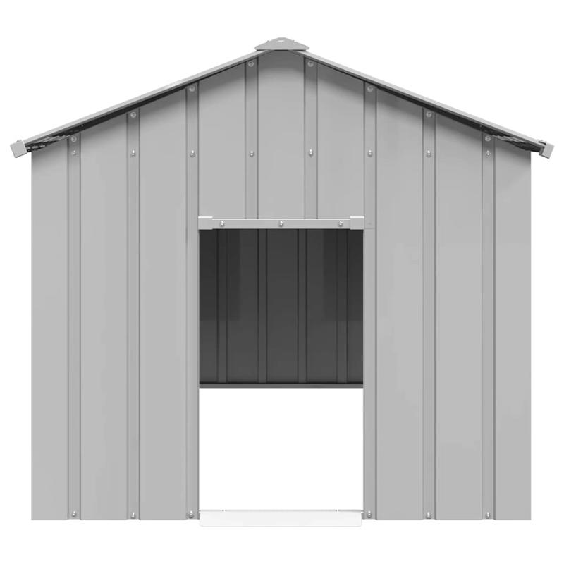 Hondenhok Extra Groot – Hondenkennel Buiten – Hondenkooi XXL – Hondenren Large – Hondenkennel Met Dak – Gegalvaniseerd Staal – Weerbestendig & Ruim (113x153x101 cm)