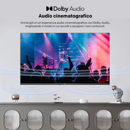 Smart TV – Televisie – LED TV – Internet TV – 32 Inch – HD Beeldkwaliteit Met HDR10 – Google TV Met Spraakbediening
