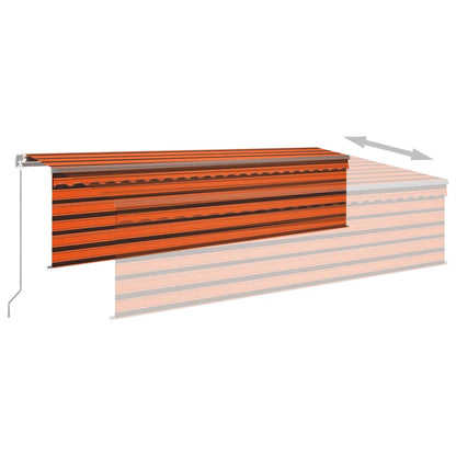 Zonnescherm – Verstelbare Zonwering – Buitenluifel – Terrasscherm – Schaduwdoek – 4,5x3 Meter – UV- En Waterbestendig Polyester – Licht Aluminium Frame
