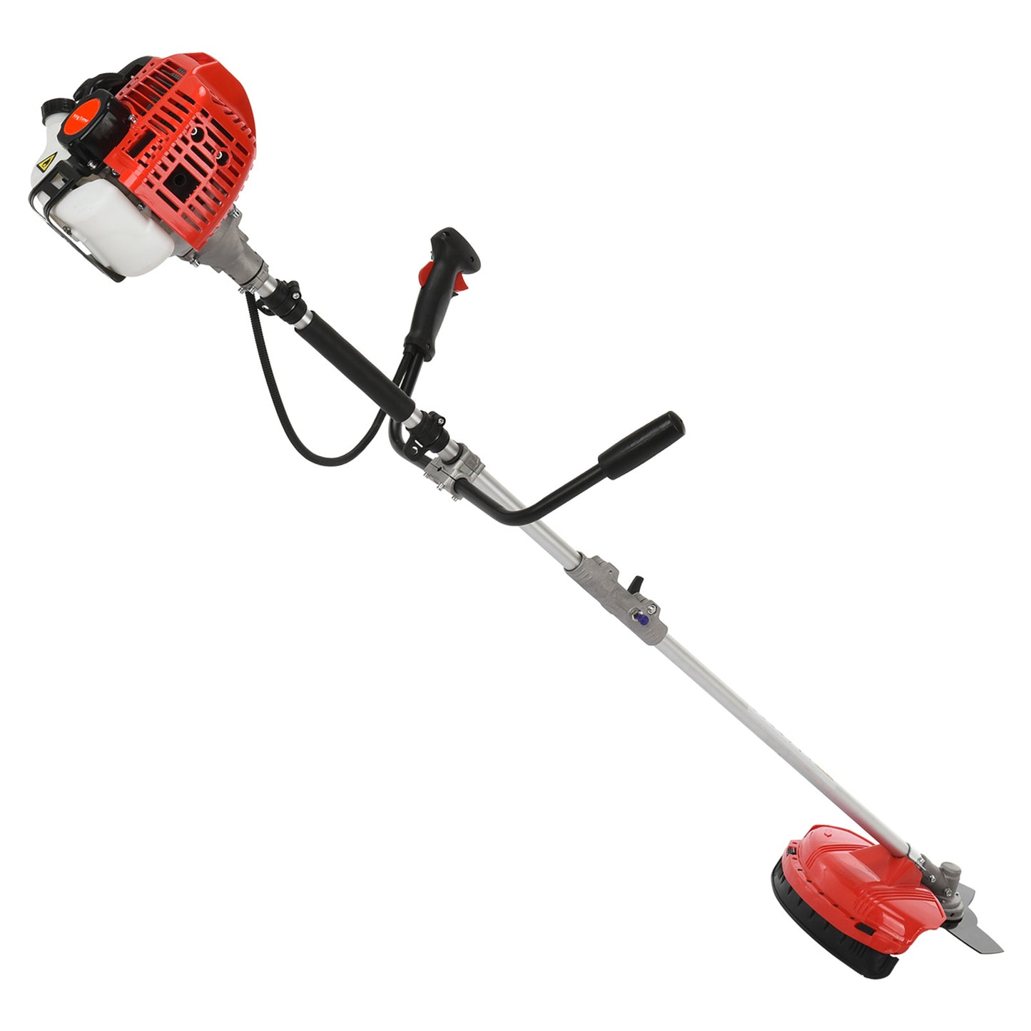 Grasmaaier – Grasmaaier – Grasmaaier Draadloos – Robotmaaier – Grasmaaier Machine – 2-in-1 Benzine Aangedreven – 179,98 cm Maaibreedte – Rugzak Design & Eenvoudig Startmechanisme