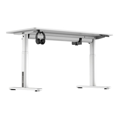 Verstelbaar Kinderbureau – Kindertafel – Bureau Voor Kinderen – Studie Tafel – Kinderschrijftafel – Wit – Verstelbare Hoogte 55-81 cm – Stil Motor Mechanisme