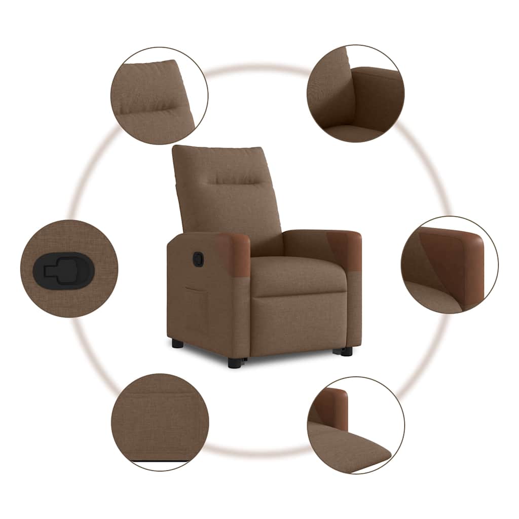 Elektrische Zit-Sta Stoel – Sta Op Stoel – Relaxfauteuil – Verstelbare Stoel – Ergonomische Zitstoel – Elektrische Liftfunctie – Verstelbare Rugleuning Tot 135°
