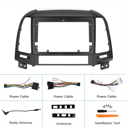 Android 15 Car Stereo – Autoradio – Multimedia Systeem – Navigatie – Infotainment – Met AHD Achteruitrijcamera – 9 Inch 1280P IPS Touchscreen – Draadloze CarPlay & Android Auto