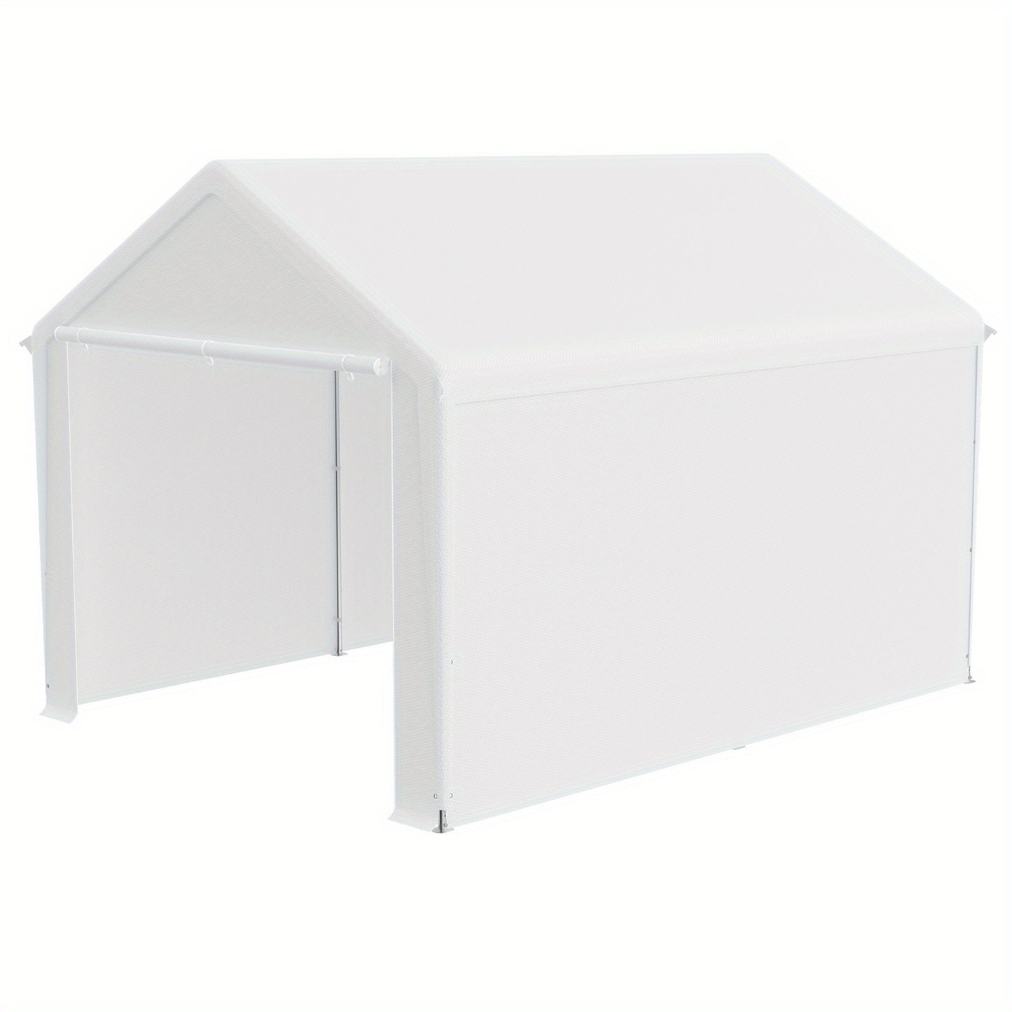 Overkapping Auto – Carport – Garage Tent – Buiten Tent – Schuilhok – 3x6 Meter – Stevig Gegalvaniseerd Stalen Frame – Waterafstotend PE Doek