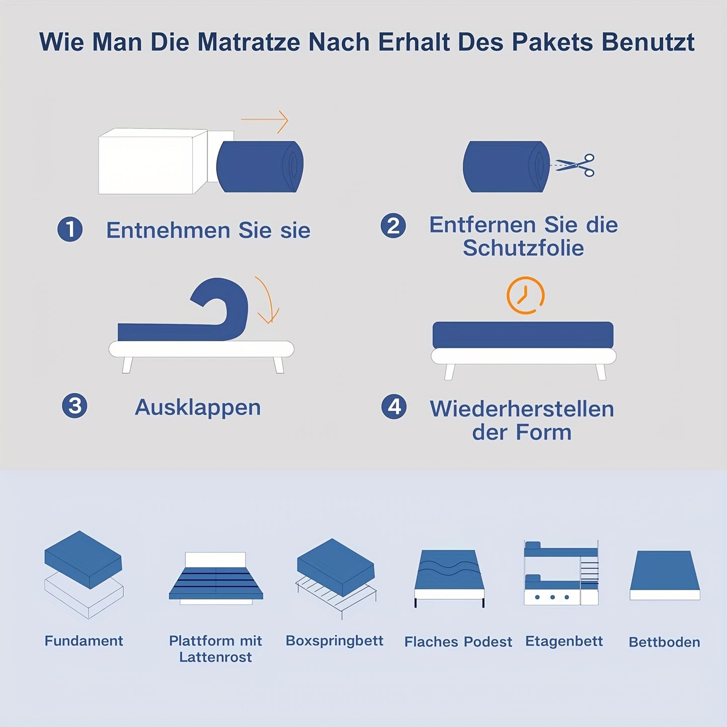 Matras 140x200 cm – Tweepersoonsmatras – Pocketveringmatras – Hybride matras – Koudschuimmatras – Medium tot Stevig – 25 cm Dik – Drukverlichting en Goede Ventilatie