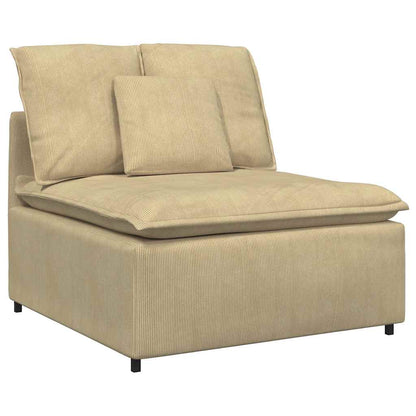 Modulaire Bank – Modulaire Banken – Sofa Element – Zitelement – Bankmodule – Comfortabel Corduroy Polyester – Stevig Metalen Frame