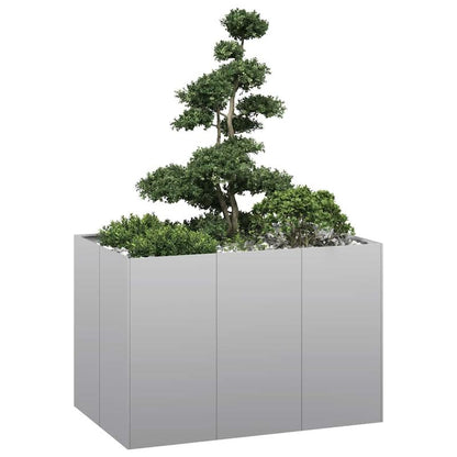 Tuinrek – Plantenrek – Bloemenrek – Plantenbak – Standaard – Gegalvaniseerd Staal – Weerbestendig – 120x80x80 cm