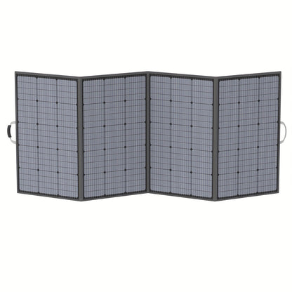 400W Inklapbaar Zonnepaneelset – Draagbaar Zonnepaneel – Monokristallijn Paneel – Opvouwbaar Zonnepaneel – Hoog Rendement – 23,5% Efficiëntie
