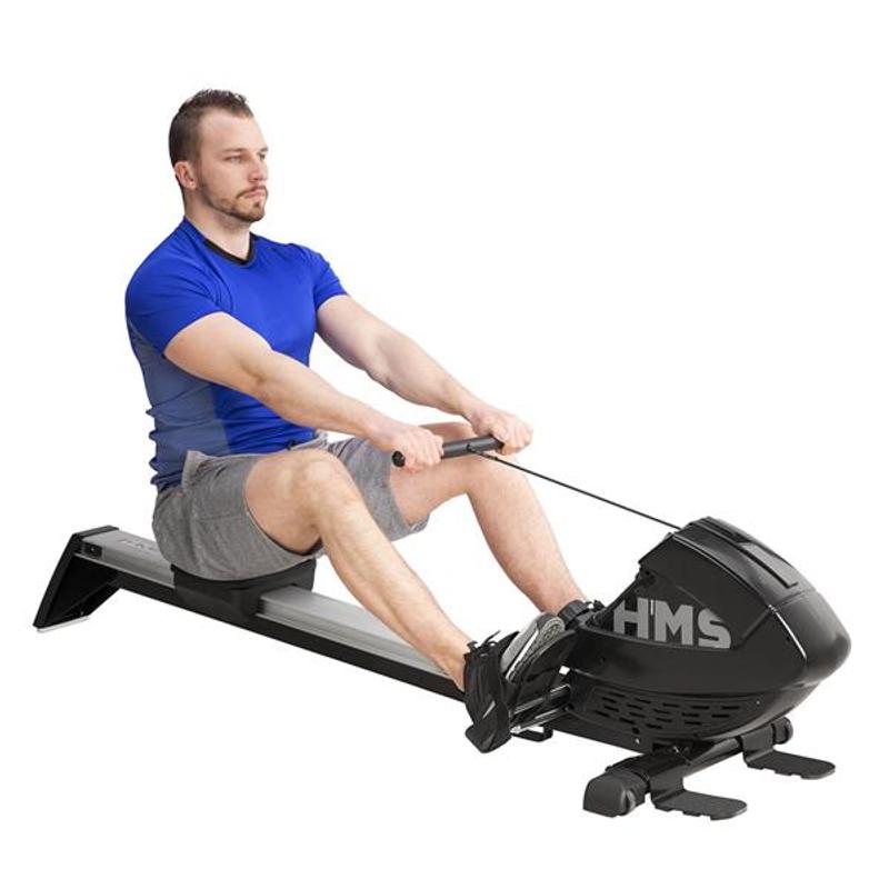 Roeimachine – Fitnessapparaat – Thuis trainen – Magnetisch – Compact inklapbaar – 8 Weerstandsniveaus – LCD Display