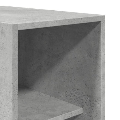 Wardrobe 30X50X200 Cm Treated Wood Concrete Gray