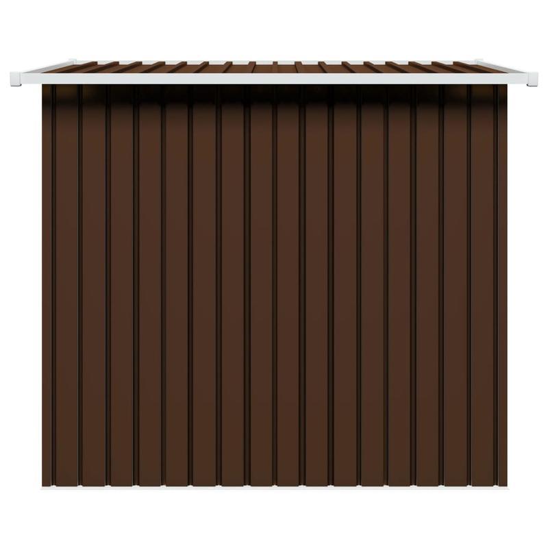 Tuinhuisje – Tuinschuur – Berging – Opberghok – Gereedschapsschuur – Gegalvaniseerd Staal – Koperkleurig Dak – Ventilatiegaten – 194x121x181 cm – Duurzaam – Roestbestendig