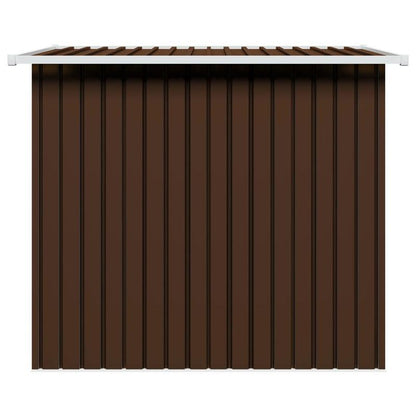 Tuinhuisje – Tuinschuur – Berging – Opberghok – Gereedschapsschuur – Gegalvaniseerd Staal – Koperkleurig Dak – Ventilatiegaten – 194x121x181 cm – Duurzaam – Roestbestendig