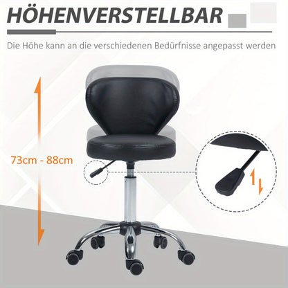 Krukje – Zadelkruk – Draaikruk – Werkkruk – Massagekruk – 360° Draaibaar – Verstelbare Zithoogte 49-64 cm