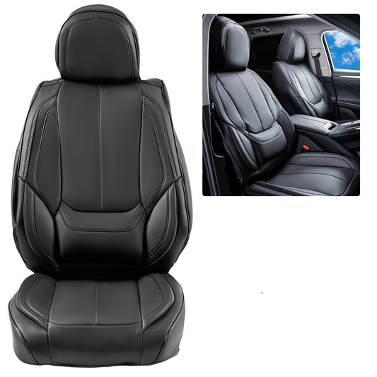 Autostoelhoes – Stoelhoes – Stoelhoezenset – Autostoelbeschermer – Autostoelhoes – Universeel Voorstoelen – Kunstleer – Airbagcompatibel – Volledig Omsloten Design