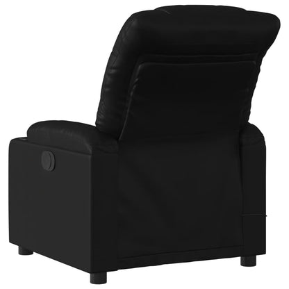 Relaxfauteuil – Relaxstoel – Ligstoel – Verstelbare Stoel – Massagefauteuil – Kunstleer Bekleding – Massagefunctie met 6 Punten