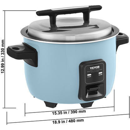 Rijstkoker – Rice Cooker – Elektrische Rijstkoker – Rijstpan – Multicooker – 10 Liter – RVS Behuizing – 1450 Watt Warmhoudfunctie