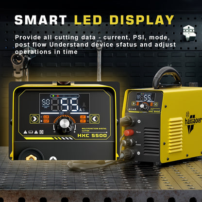 Plasmasnijder – Plasmasnijmachine – Metaalsnijder – Snijbrander – Cuttool – Non-Touch Pilotboog – Groot LED-Display – 55A Snijkracht – Dual Voltage 110V/220V