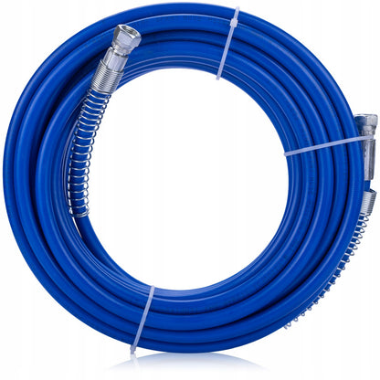 Professionele Elektrische Verfspuit Strong Storm 3500W Blauw – High-Pressure Airless Spuitpistool 22MPa, 18L/min Debiet, Inclusief 1L Beker, Nozzles 519 & 513, 10x Afdichtingen, Masker, Reinigingsset, 50cm Verlenglanzen