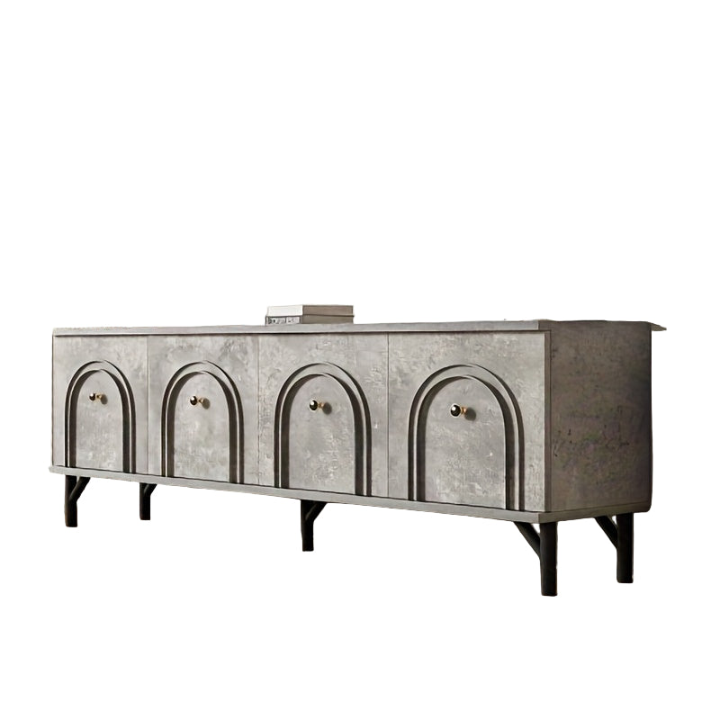 tv meubel – tv kast – tv dressoir – tv meubelen – tv meubel woonkamer – modern minimalistisch – 4 lades – stevig ontwerp – grijs