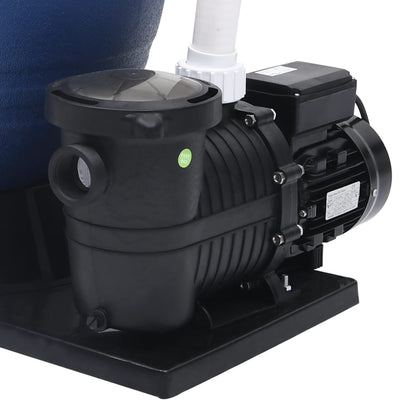 Zandfilter Zwembad – Filterpomp – Waterfilter – Zwembadfilter – Zandpomp – 1000 W Pomp – 7-standen Multiportklep