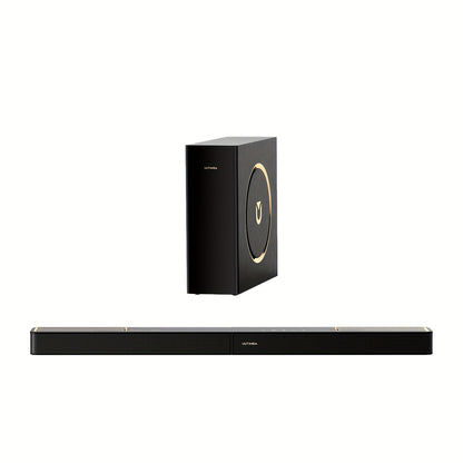 Soundbar – Home Cinema Systeem – Surround Geluidssysteem – Bluetooth Speaker – TV Speaker – Dolby Atmos 3.1.2 Kanaals – 300W Pieken Vermogen – VoiceMX Dialoogverbetering