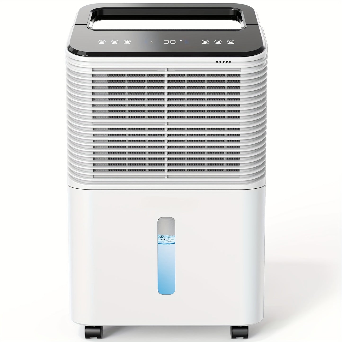 12.83KG Electric Dehumidifier, Intelligent Central Control, Humidity Display Light And Timer, Used In Multiple Spaces, with A Daily Dehumidification Capacity Of 16 Liters, Effectively Removing Moisture From The Air And Improv