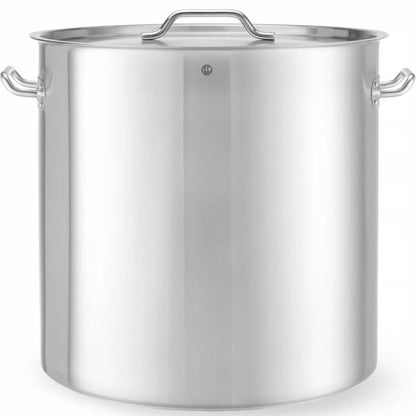 Braadpan – Kookpan – Dutch Oven – Stoofpan – Soeppan – RVS – 98 Liter – Geschikt Voor Alle Warmtebronnen