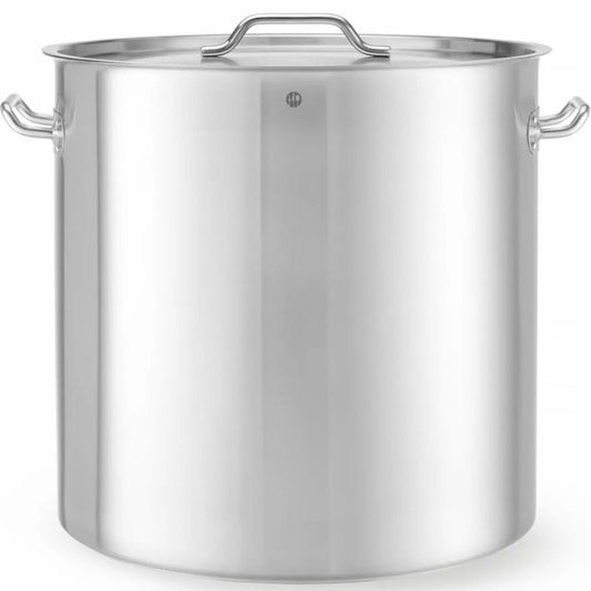 Braadpan – Kookpan – Dutch Oven – Stoofpan – Soeppan – RVS – 98 Liter – Geschikt Voor Alle Warmtebronnen